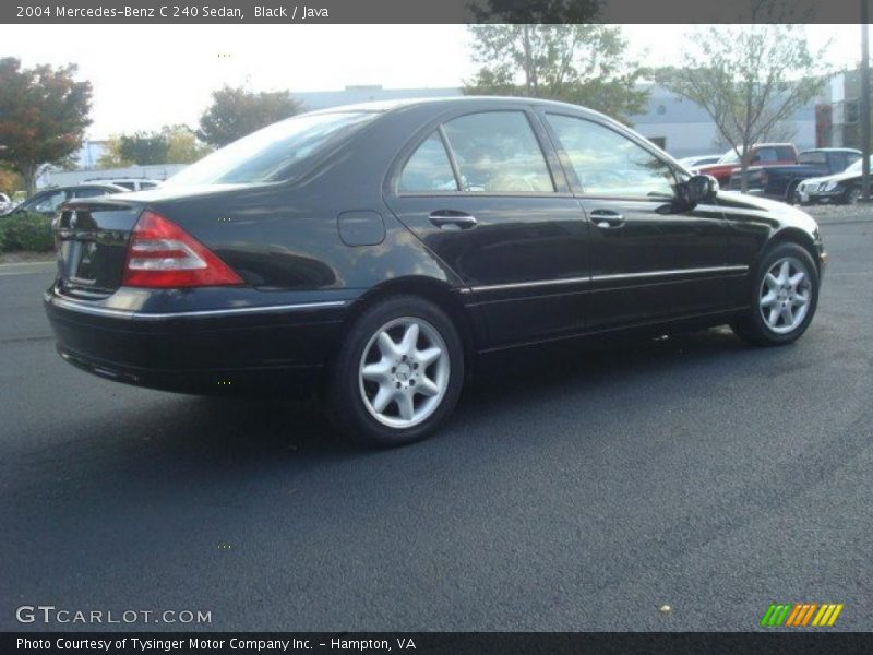 Black / Java 2004 Mercedes-Benz C 240 Sedan