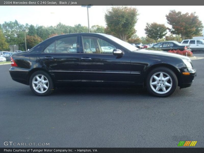 Black / Java 2004 Mercedes-Benz C 240 Sedan