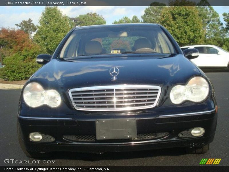 Black / Java 2004 Mercedes-Benz C 240 Sedan