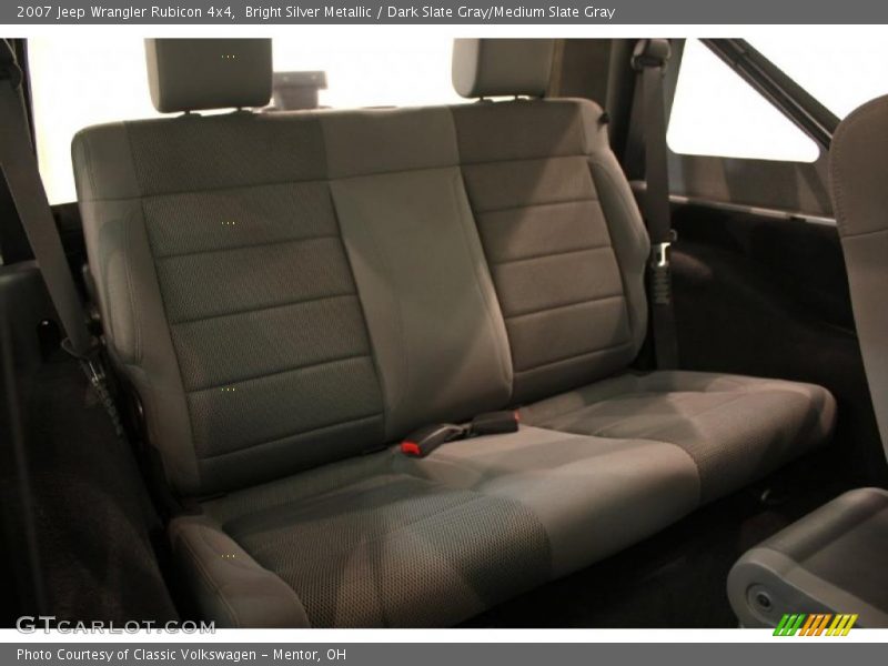 Bright Silver Metallic / Dark Slate Gray/Medium Slate Gray 2007 Jeep Wrangler Rubicon 4x4