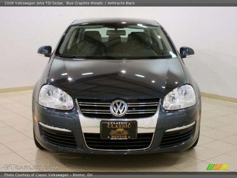 Blue Graphite Metallic / Anthracite Black 2006 Volkswagen Jetta TDI Sedan