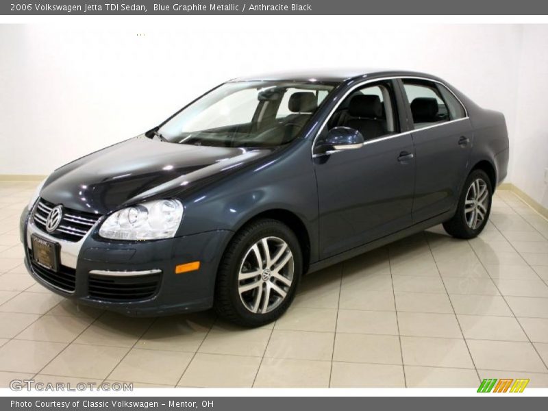 Blue Graphite Metallic / Anthracite Black 2006 Volkswagen Jetta TDI Sedan