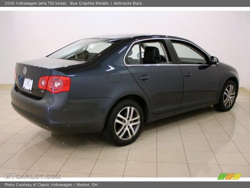 Blue Graphite Metallic / Anthracite Black 2006 Volkswagen Jetta TDI Sedan