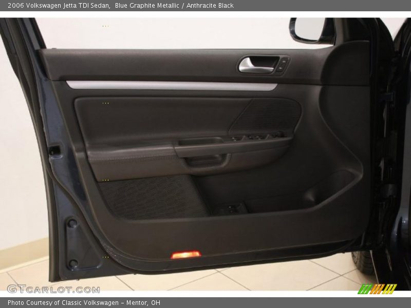 Blue Graphite Metallic / Anthracite Black 2006 Volkswagen Jetta TDI Sedan