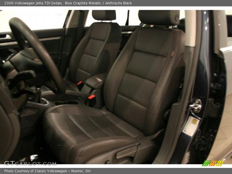 Blue Graphite Metallic / Anthracite Black 2006 Volkswagen Jetta TDI Sedan