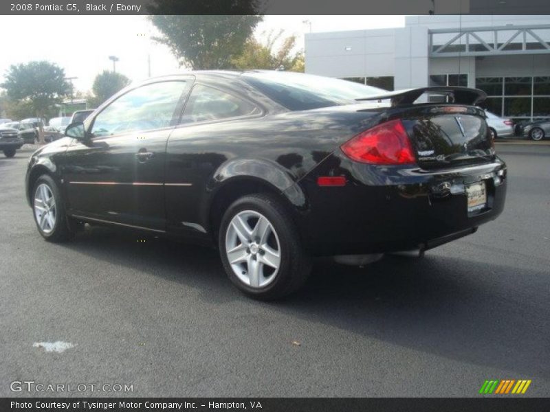 Black / Ebony 2008 Pontiac G5