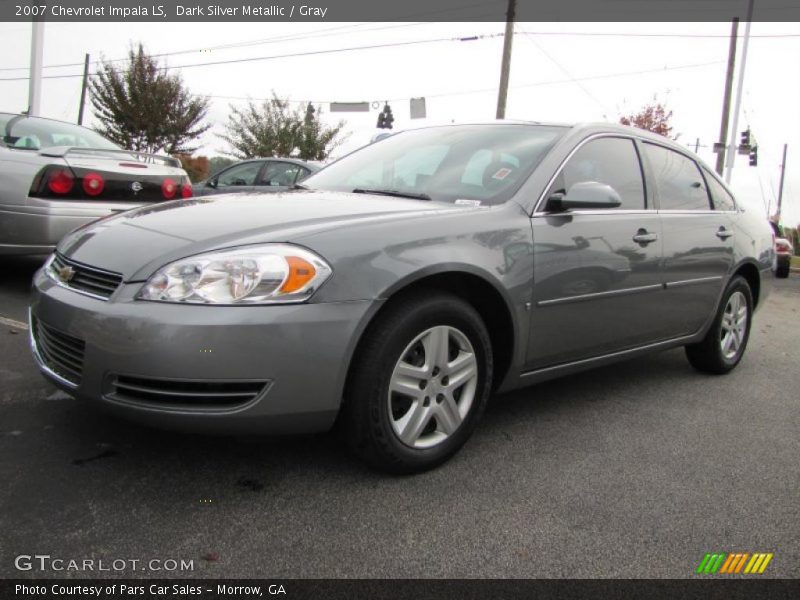 Dark Silver Metallic / Gray 2007 Chevrolet Impala LS