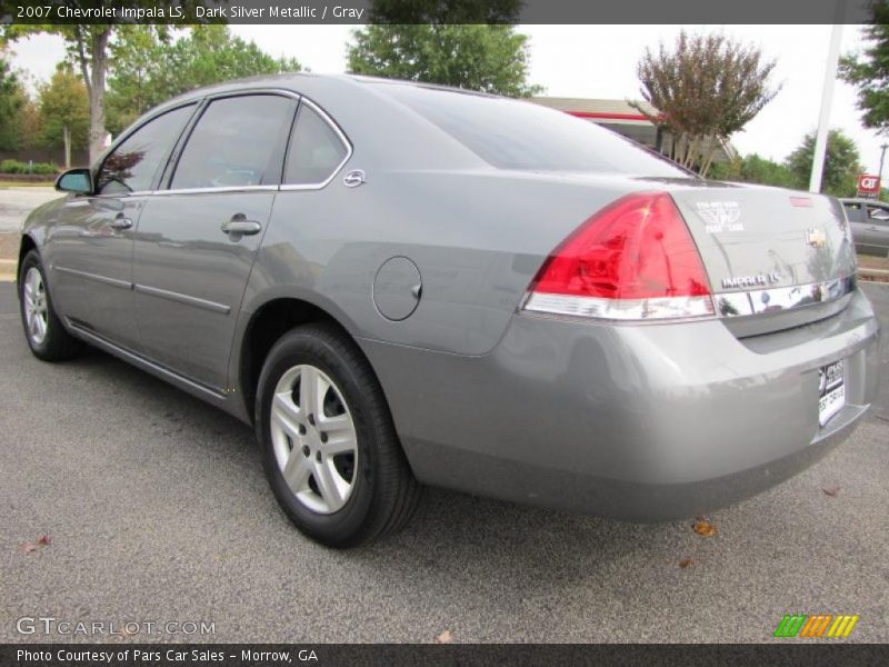 Dark Silver Metallic / Gray 2007 Chevrolet Impala LS