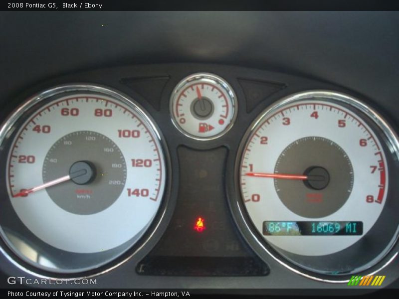 Black / Ebony 2008 Pontiac G5