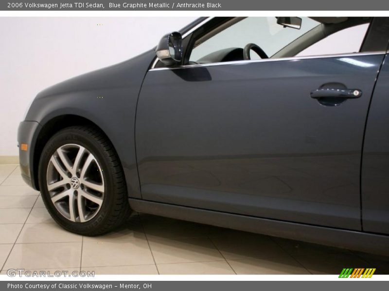 Blue Graphite Metallic / Anthracite Black 2006 Volkswagen Jetta TDI Sedan