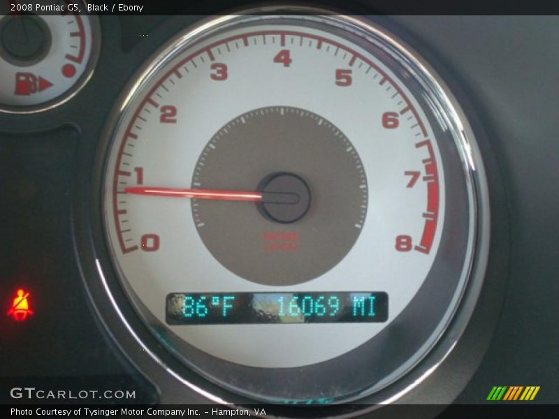 Black / Ebony 2008 Pontiac G5