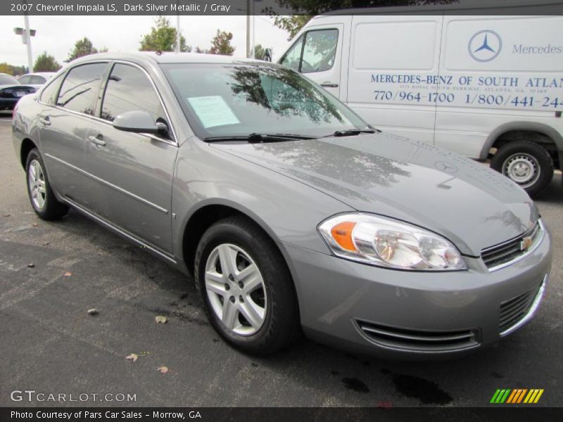 Dark Silver Metallic / Gray 2007 Chevrolet Impala LS
