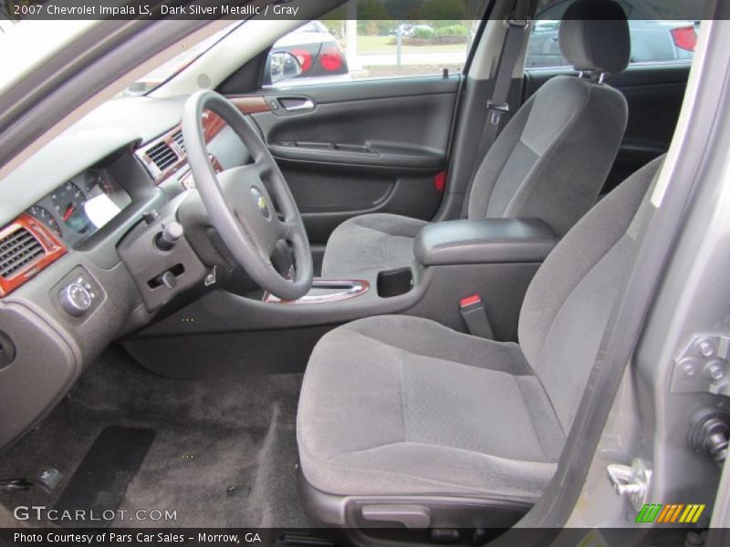 Dark Silver Metallic / Gray 2007 Chevrolet Impala LS