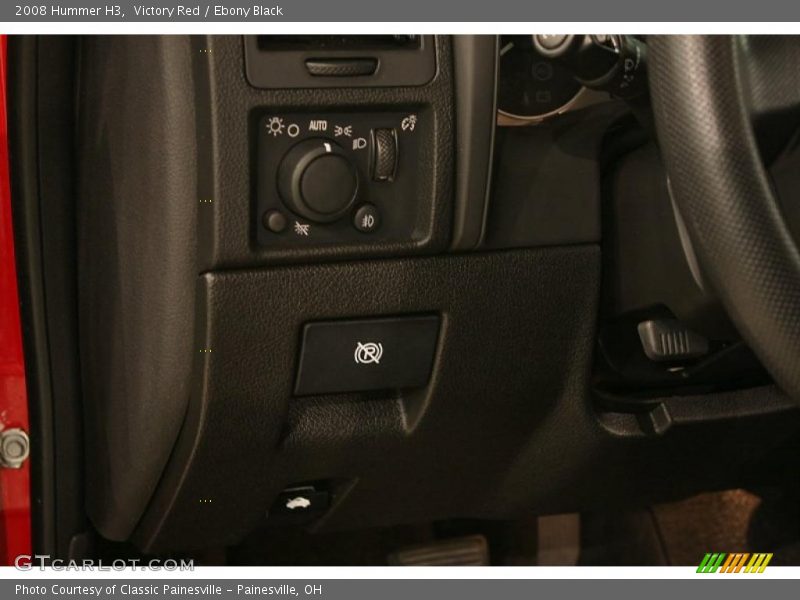 Victory Red / Ebony Black 2008 Hummer H3