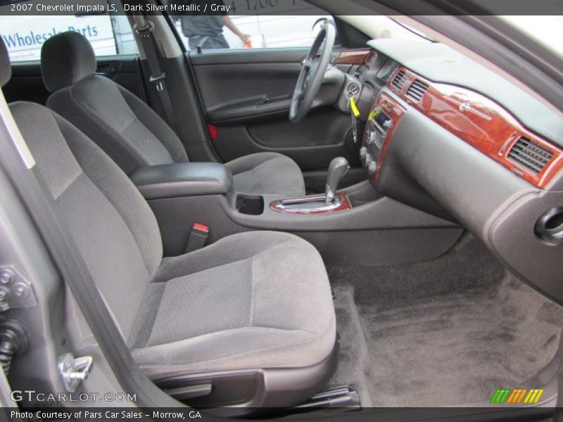 Dark Silver Metallic / Gray 2007 Chevrolet Impala LS