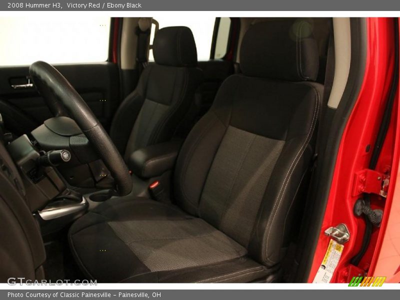 Victory Red / Ebony Black 2008 Hummer H3