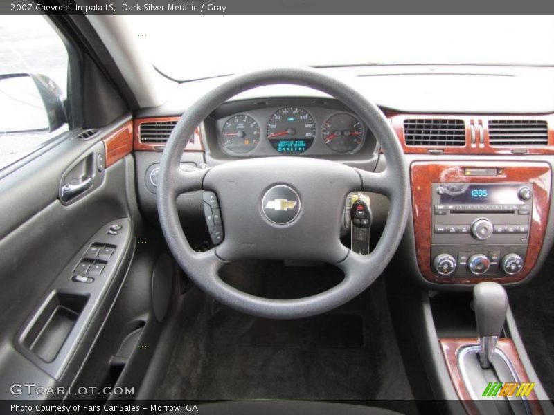 Dark Silver Metallic / Gray 2007 Chevrolet Impala LS