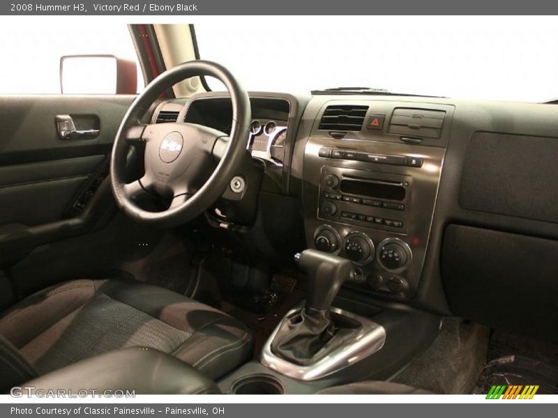 Victory Red / Ebony Black 2008 Hummer H3