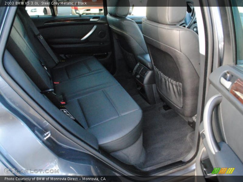 Steel Grey Metallic / Black 2003 BMW X5 3.0i