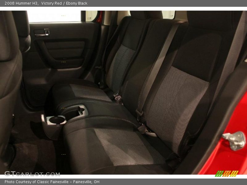 Victory Red / Ebony Black 2008 Hummer H3