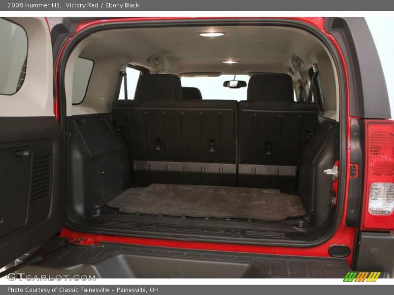 Victory Red / Ebony Black 2008 Hummer H3