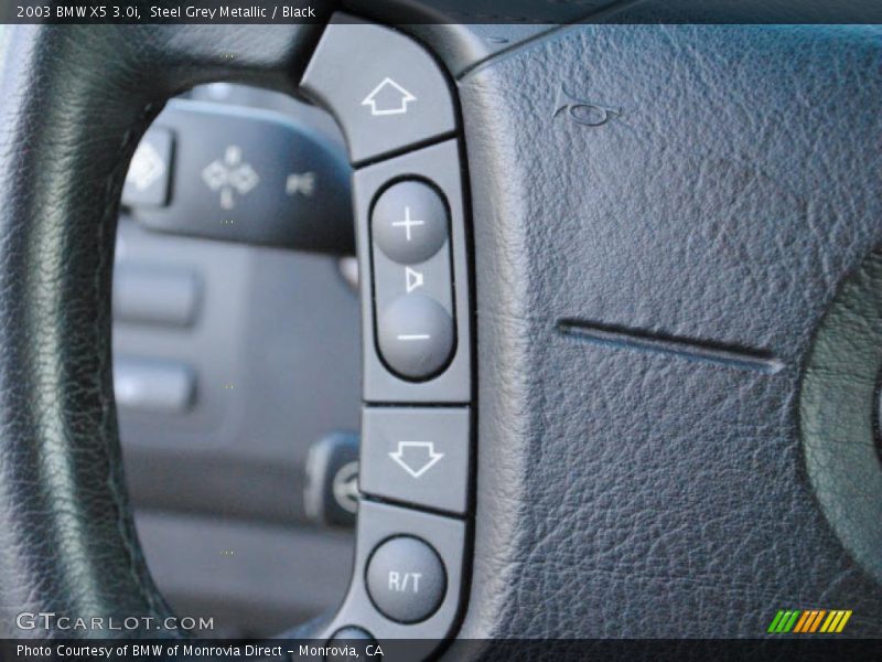 Steel Grey Metallic / Black 2003 BMW X5 3.0i