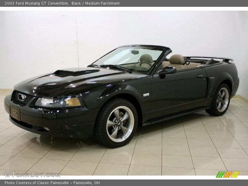 Front 3/4 View of 2003 Mustang GT Convertible
