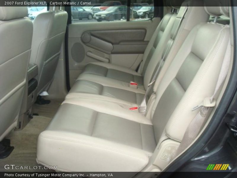 Carbon Metallic / Camel 2007 Ford Explorer XLT