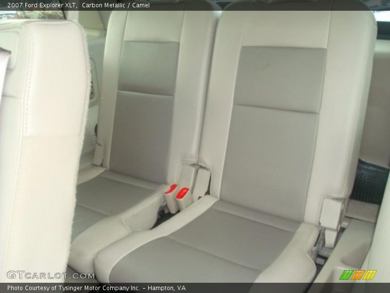 Carbon Metallic / Camel 2007 Ford Explorer XLT