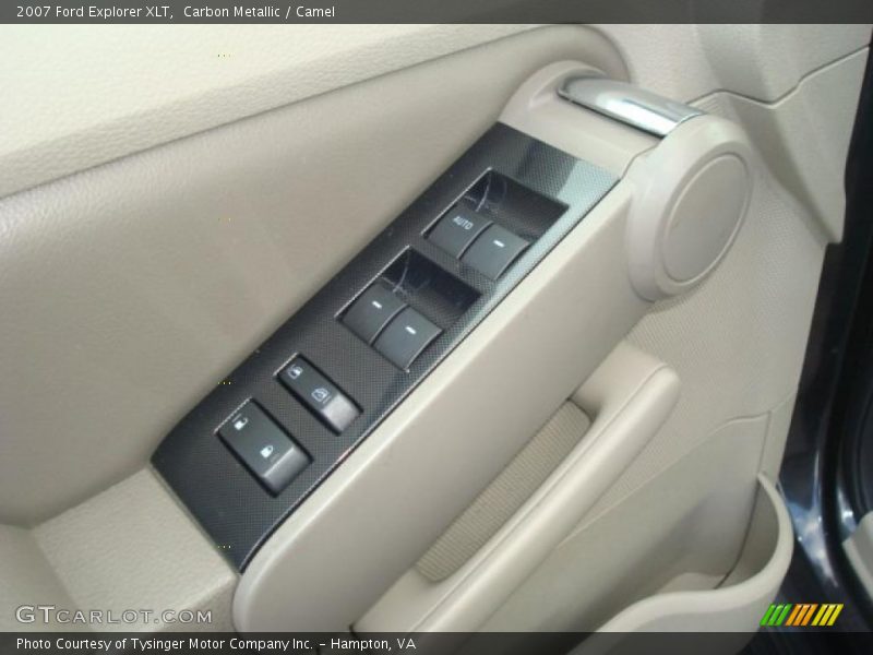 Carbon Metallic / Camel 2007 Ford Explorer XLT