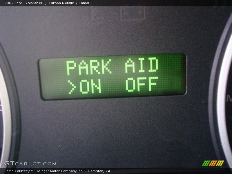 Carbon Metallic / Camel 2007 Ford Explorer XLT