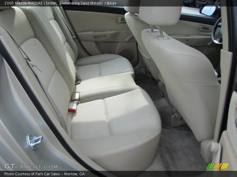 Shimmering Sand Metallic / Beige 2005 Mazda MAZDA3 i Sedan
