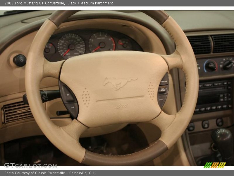  2003 Mustang GT Convertible Steering Wheel