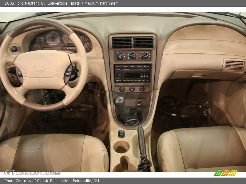 Dashboard of 2003 Mustang GT Convertible