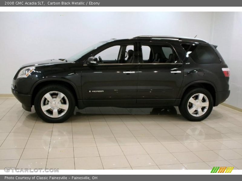 Carbon Black Metallic / Ebony 2008 GMC Acadia SLT