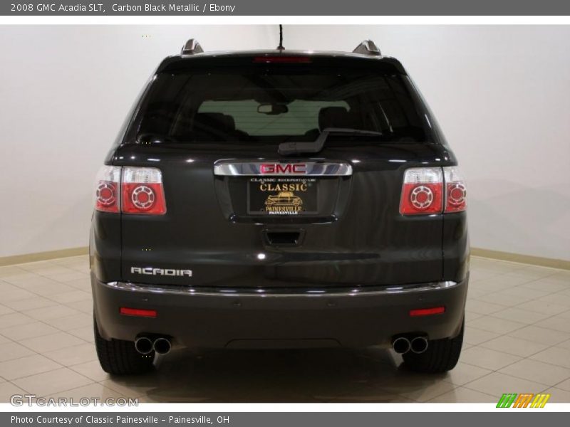Carbon Black Metallic / Ebony 2008 GMC Acadia SLT