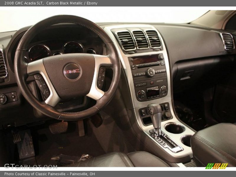 Carbon Black Metallic / Ebony 2008 GMC Acadia SLT