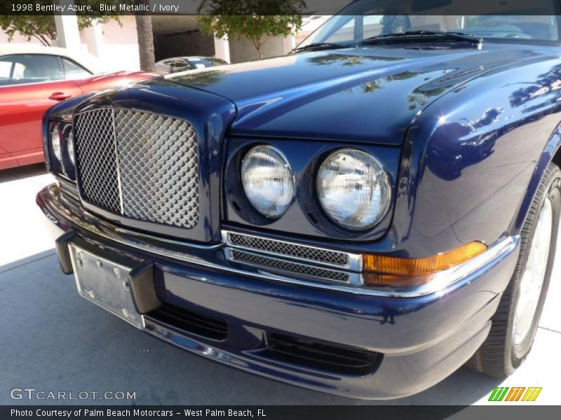 Blue Metallic / Ivory 1998 Bentley Azure
