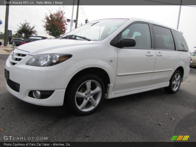 Rally White / Beige 2004 Mazda MPV LX