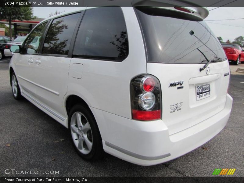 Rally White / Beige 2004 Mazda MPV LX