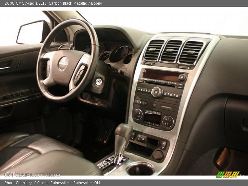 Carbon Black Metallic / Ebony 2008 GMC Acadia SLT