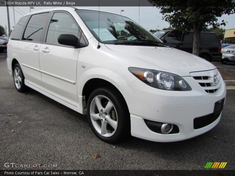 Rally White / Beige 2004 Mazda MPV LX