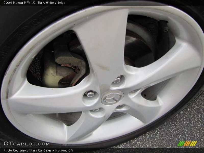Rally White / Beige 2004 Mazda MPV LX