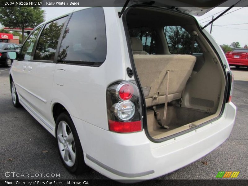 Rally White / Beige 2004 Mazda MPV LX