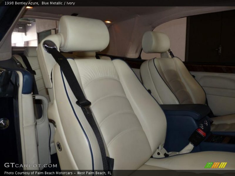 Blue Metallic / Ivory 1998 Bentley Azure