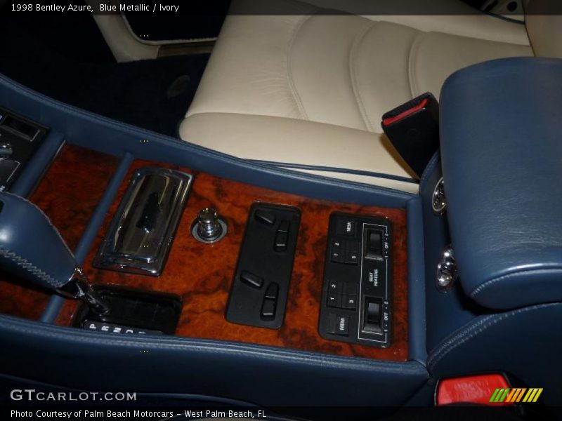 Blue Metallic / Ivory 1998 Bentley Azure