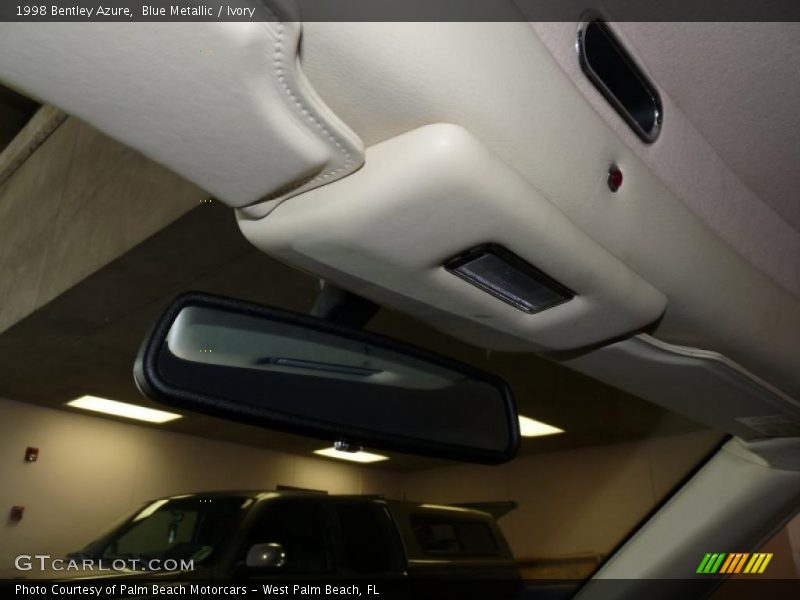 Blue Metallic / Ivory 1998 Bentley Azure