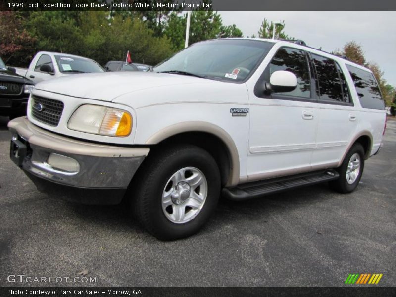 Oxford White / Medium Prairie Tan 1998 Ford Expedition Eddie Bauer