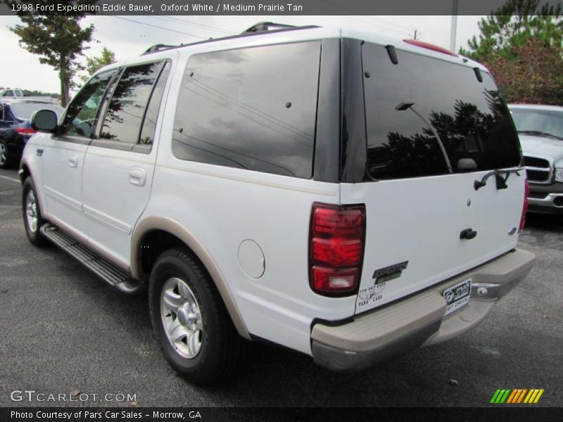 Oxford White / Medium Prairie Tan 1998 Ford Expedition Eddie Bauer
