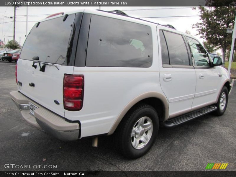 Oxford White / Medium Prairie Tan 1998 Ford Expedition Eddie Bauer